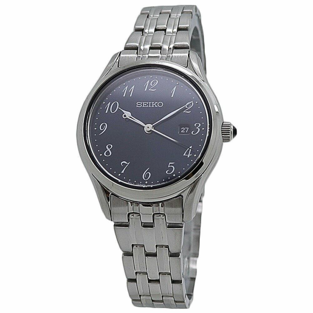 Seiko Neo Classic Quartz Blue Dial Women's Watch SUR641