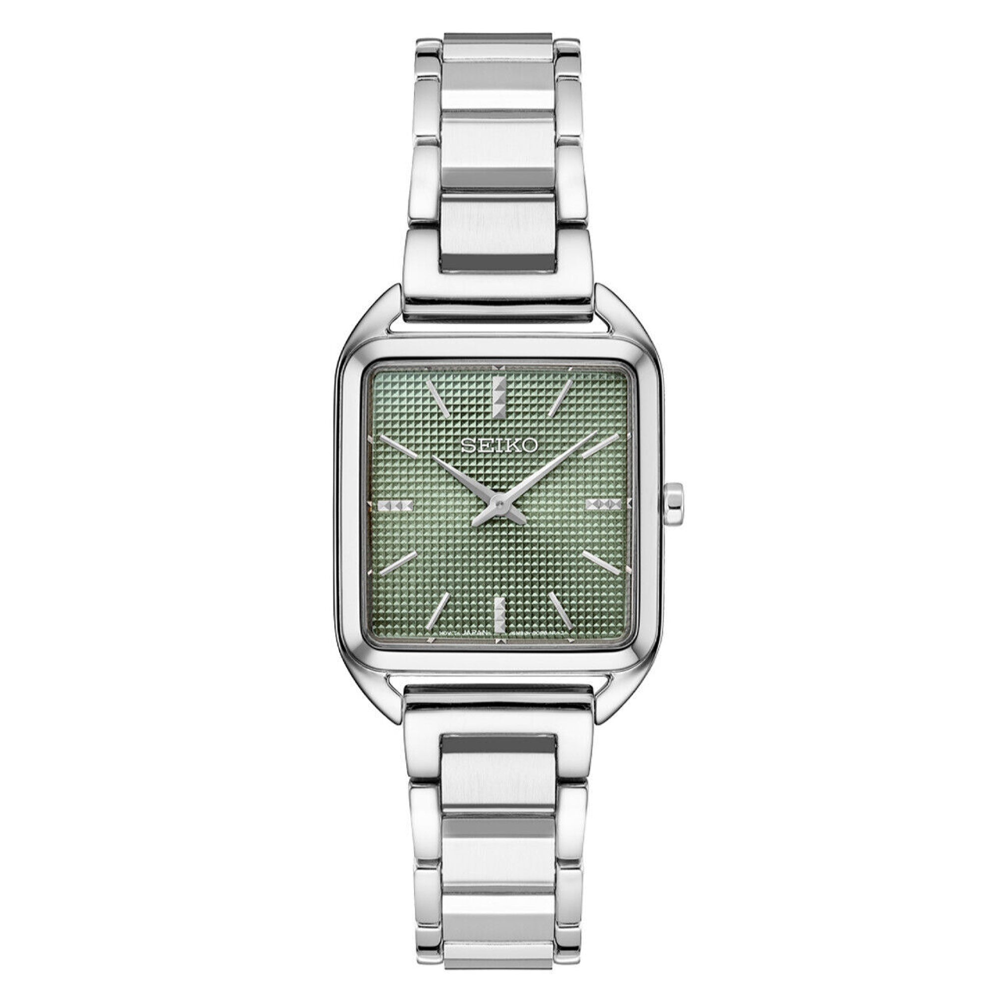 Seiko Essentials Quartz Green Dial Women's Watch SWR075