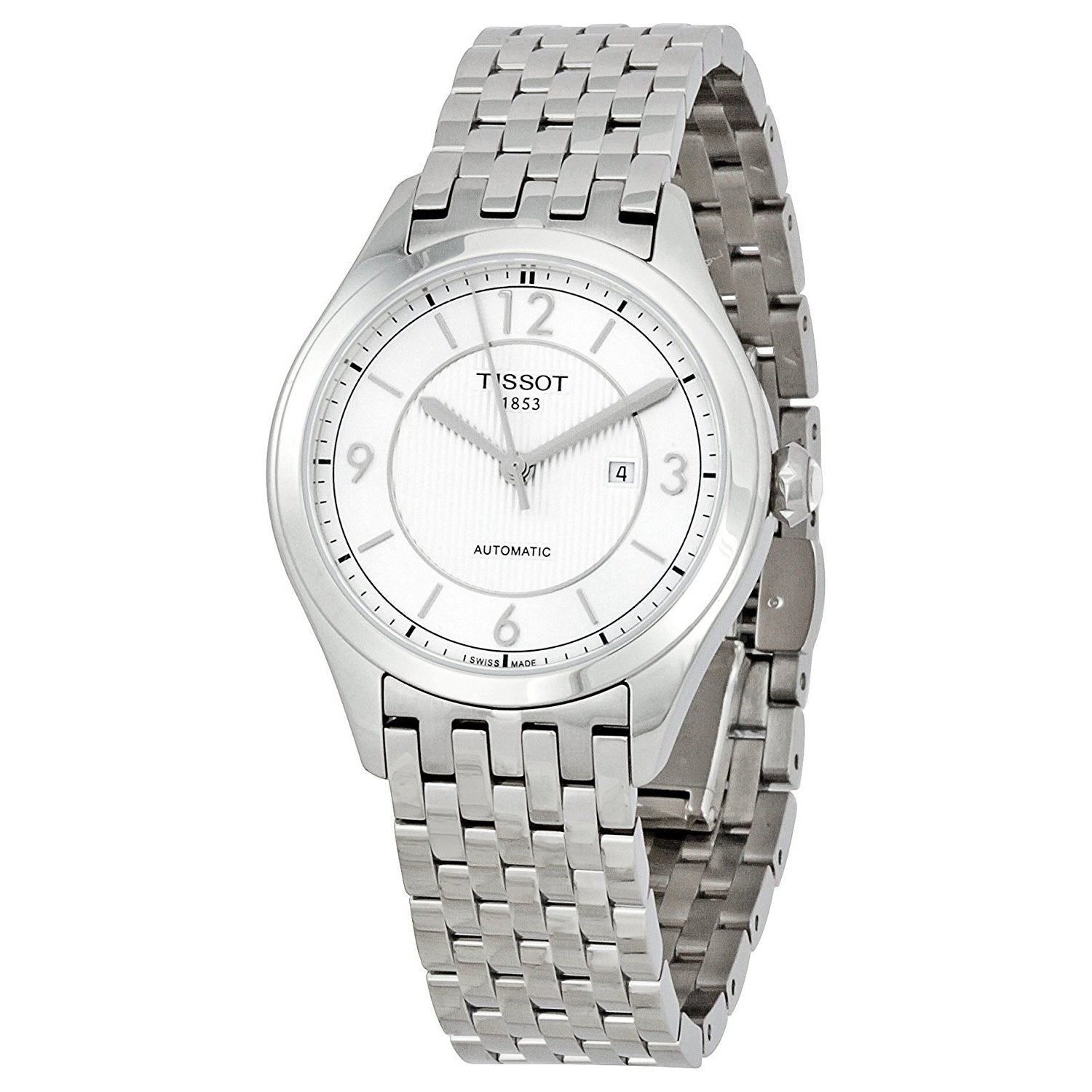 Tissot T-Classic Automatic Automatic Silver Dial Women's Watch T0382071103700