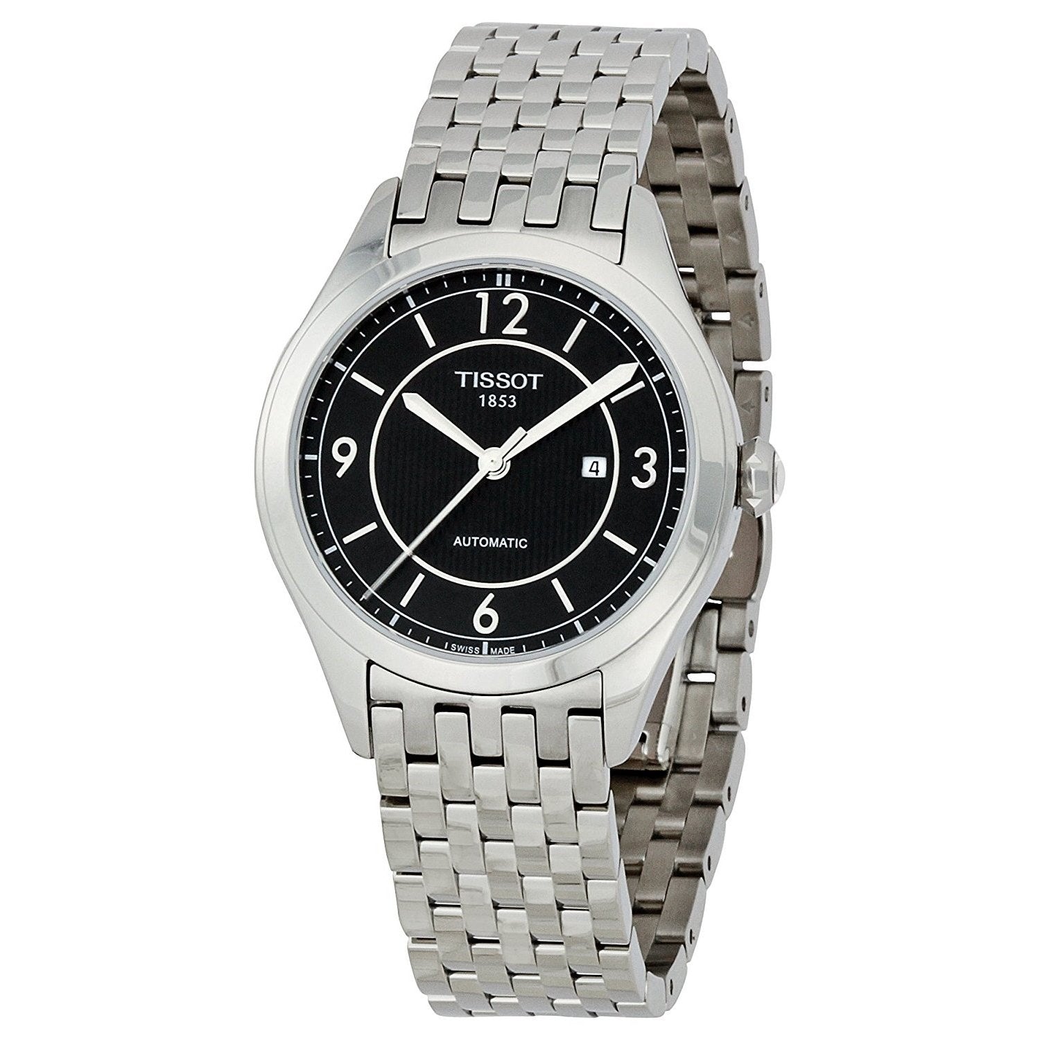 Tissot T-Classic Automatic Automatic Black Dial Women's Watch T0382071105701