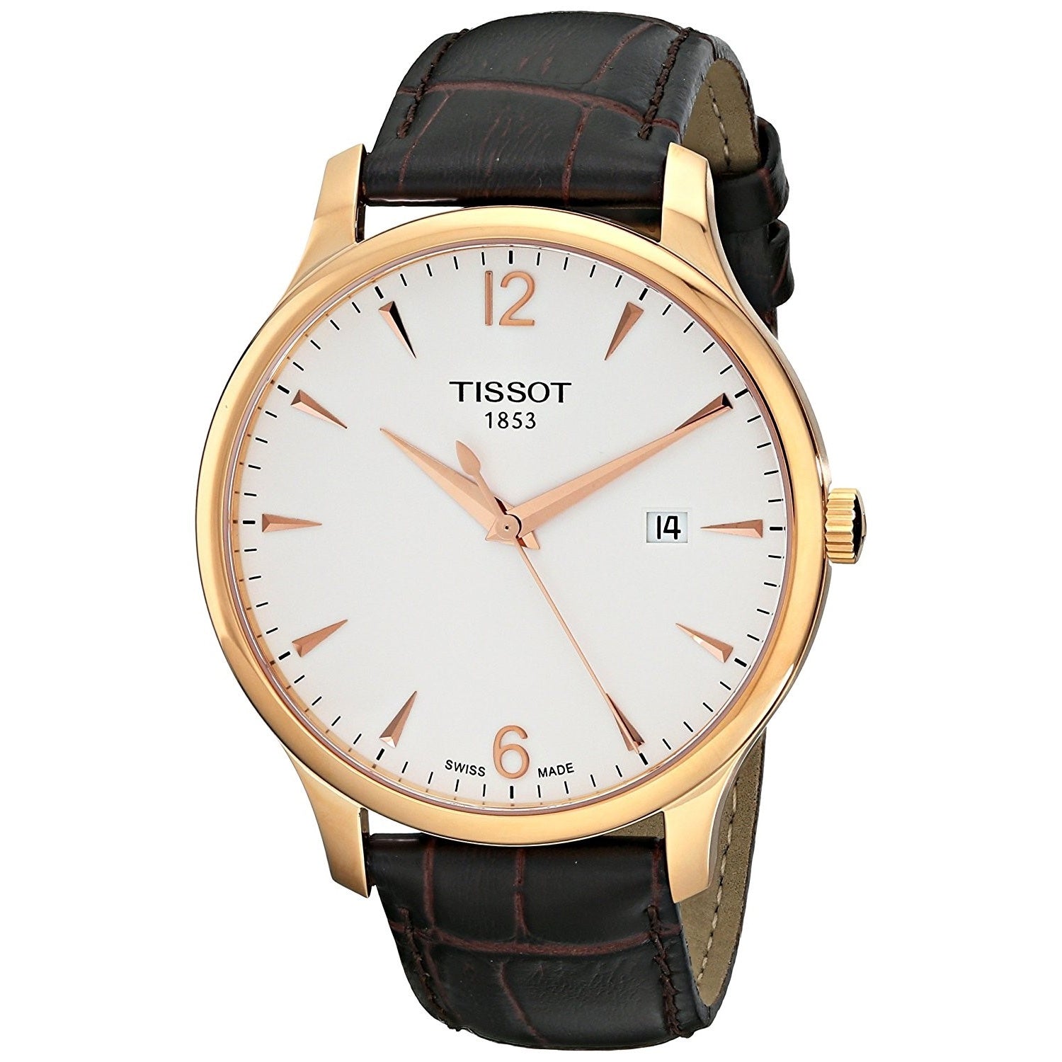 Tissot T-Classic Tradition Quartz Silver Dial Men's Watch T0636103603700