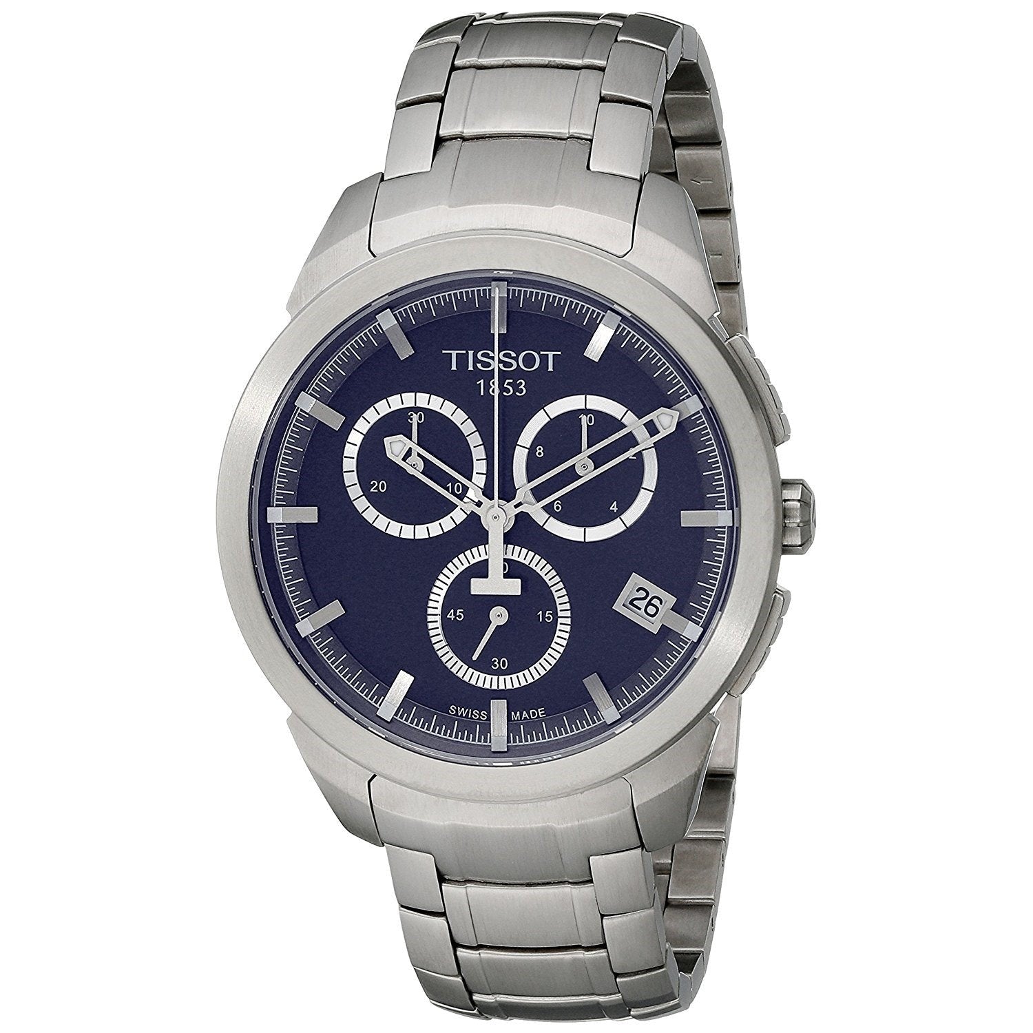 Tissot T-Sport Quartz Chronograph Blue Dial Men's Watch T0694174404100