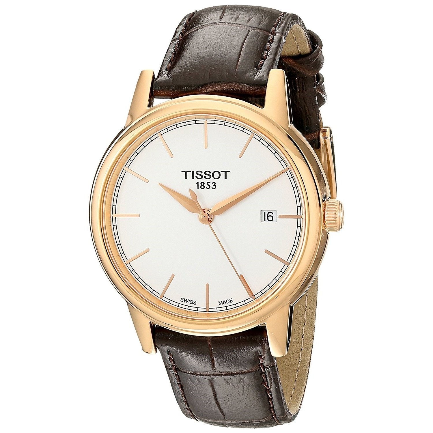 Tissot Carson Quartz White Dial Men's Watch T0854103601100