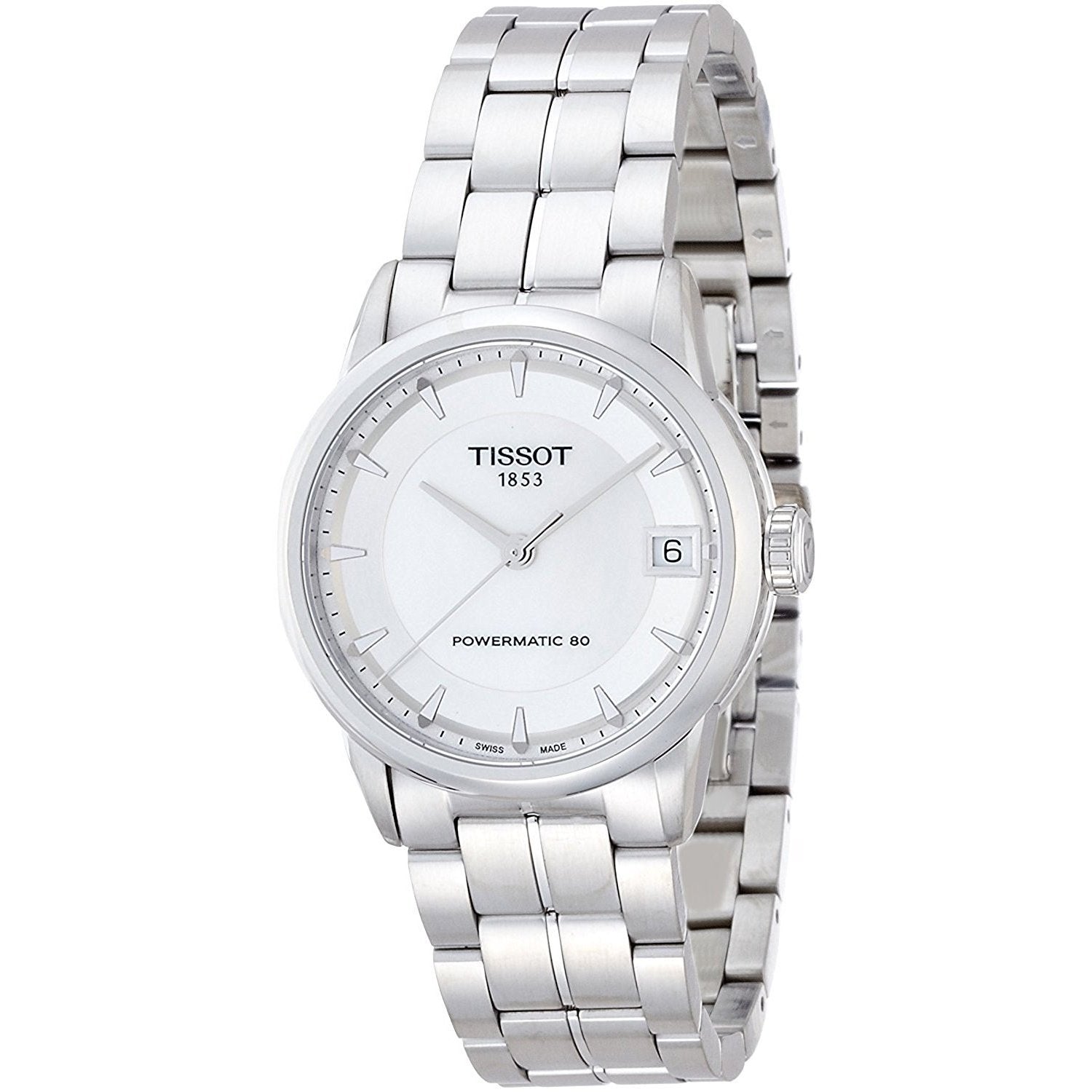 Tissot Powermatic 80 Automatic Automatic Mother of Pearl Dial Women's Watch T0862071111100