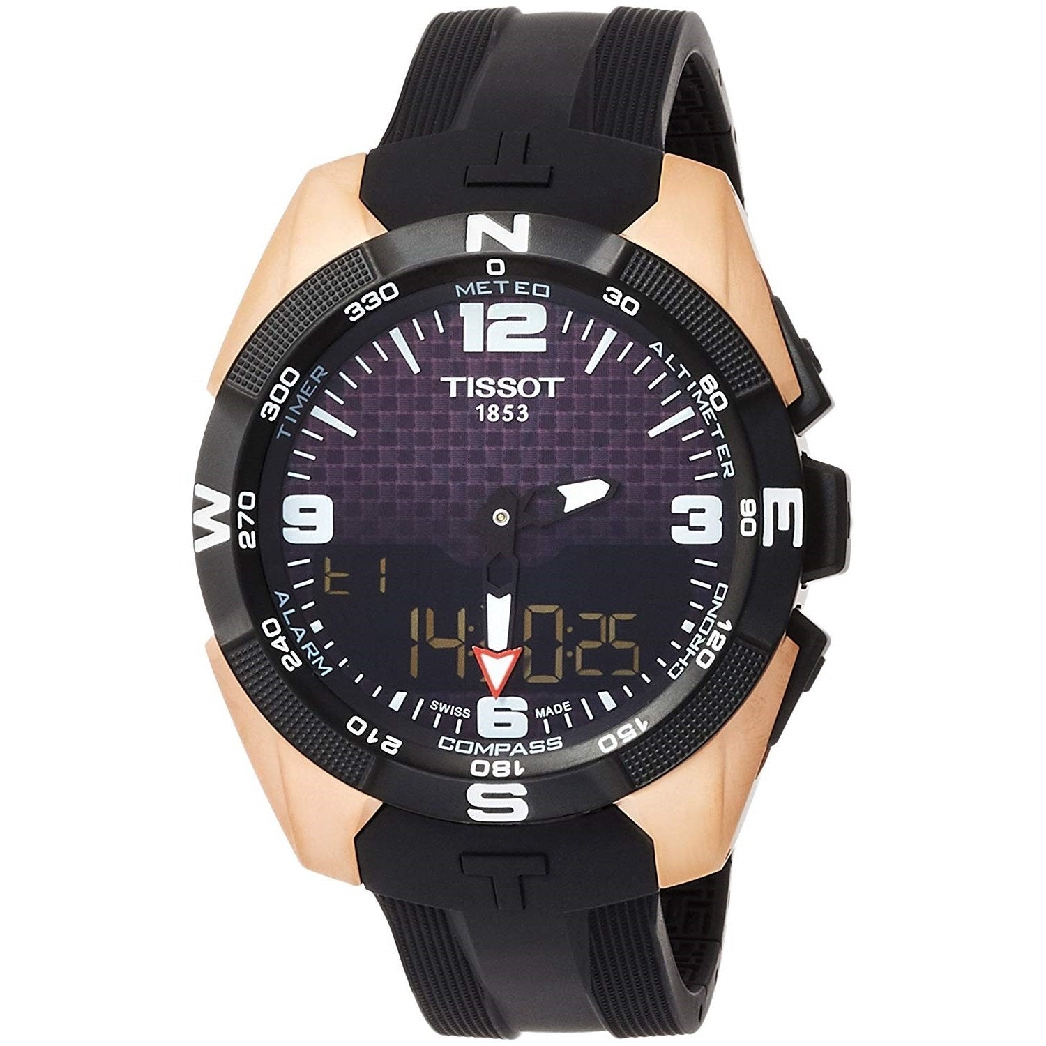 Tissot T-touch  Quartz Expert Solar NBA Special Edition Black Dial Men's Watch T0914204720700