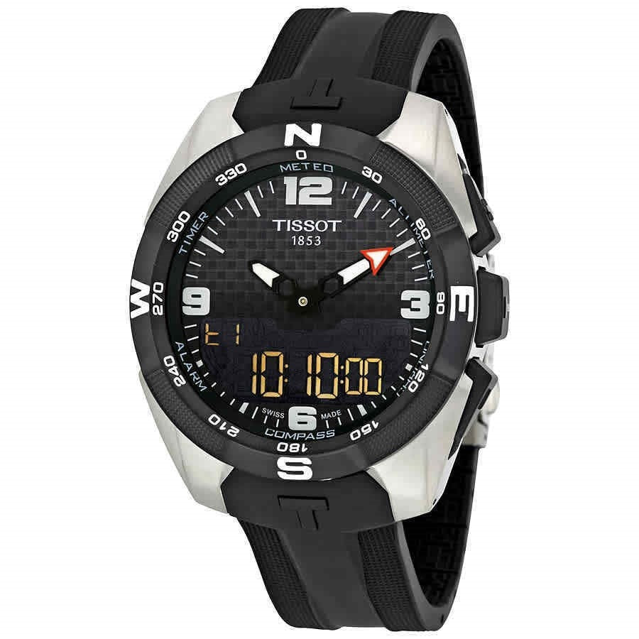 Tissot T-Touch Expert Solar NBA Speacial Edition Quartz Black Dial Men's Watch T0914204720701