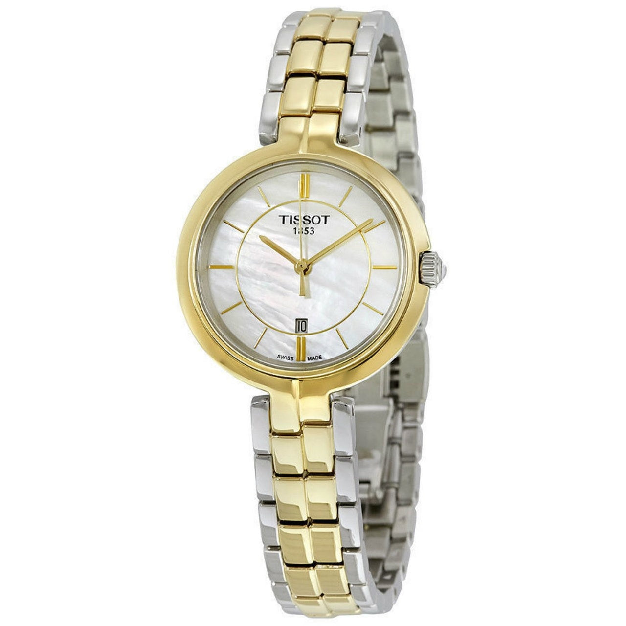 Tissot Flamingo Quartz Mother of Pearl Dial Women's Watch T0942102211101