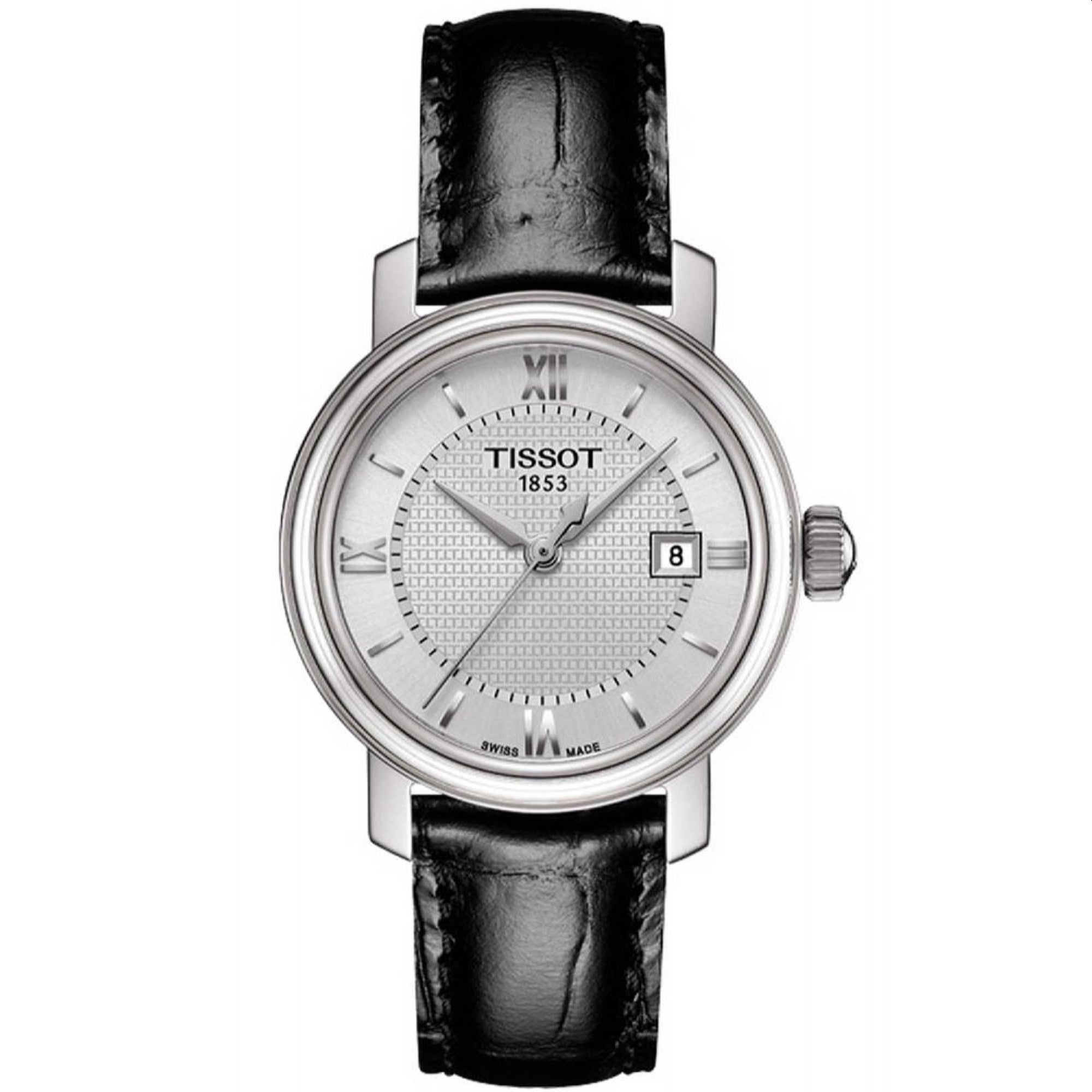 Tissot Bridgeport Quartz Silver-Tone Dial Women's Watch T0970101603800