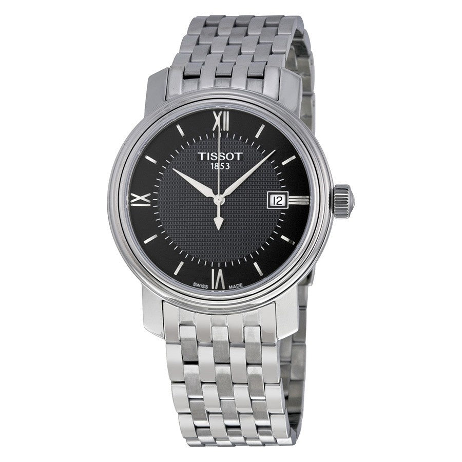 Tissot Bridgeport Quartz Black Dial Men's Watch T0974101105800