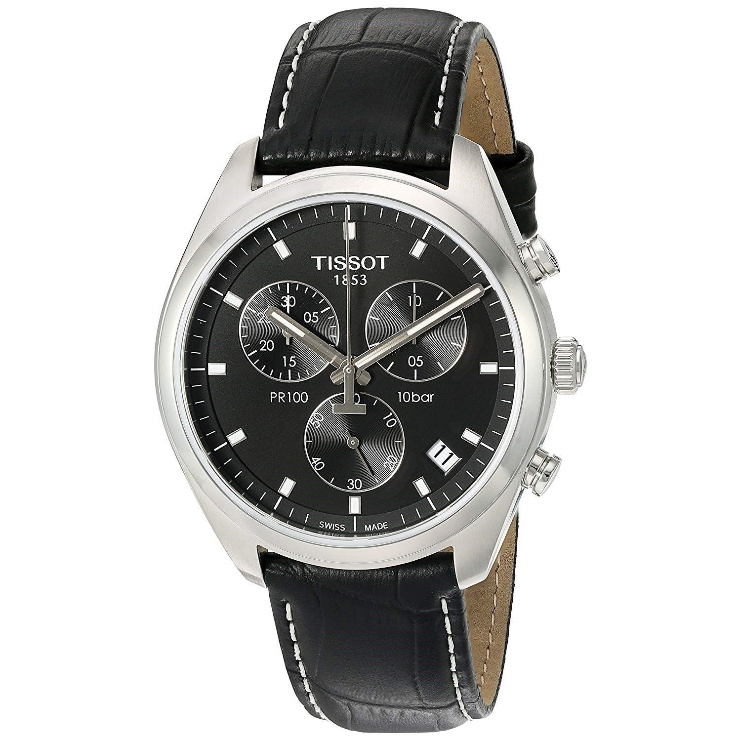 Tissot PR 100 Quartz Chronograph Black Dial Men's Watch T1014171605100