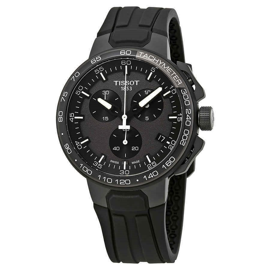 Tissot T-Race Cycling Quartz Chronograph Black Dial Men's Watch T1114173744103