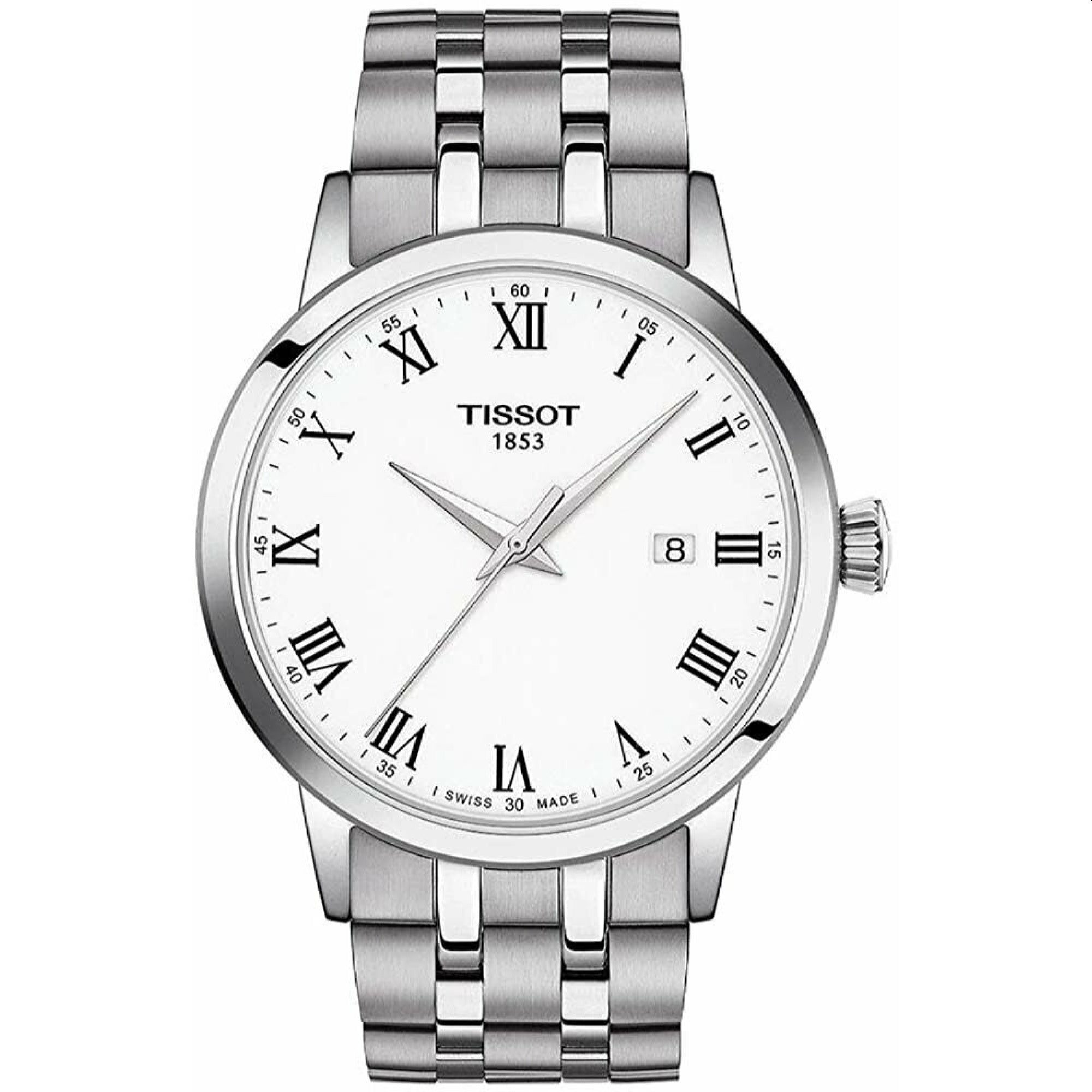 Tissot Classic Dream Quartz White Dial Men's Watch T1294101101300