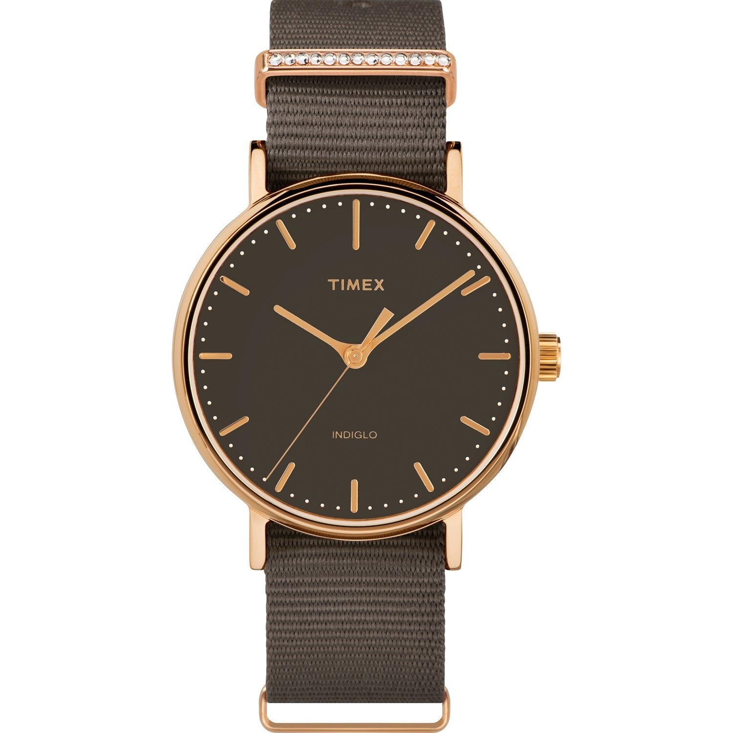 Timex Fairfield Quartz Brown Dial Women's Watch TW2R48900