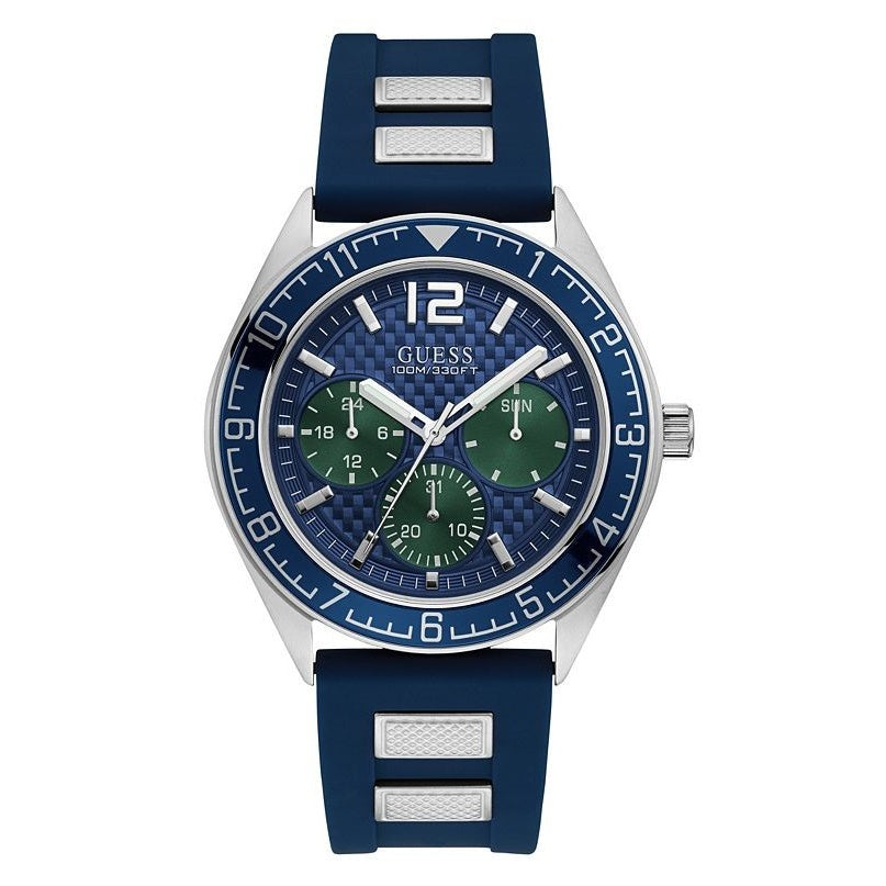 Guess Casual Quartz Chronograph Blue Dial Men's Watch U1167G1