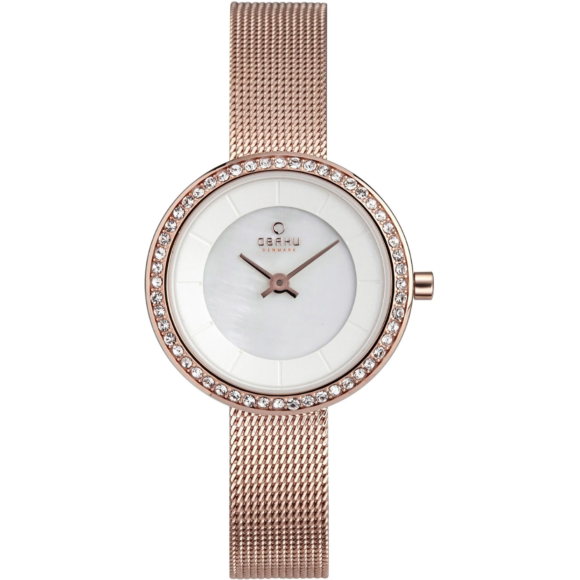 Obaku  Quartz Denmark White Dial Women's Watch V146LEVWMV