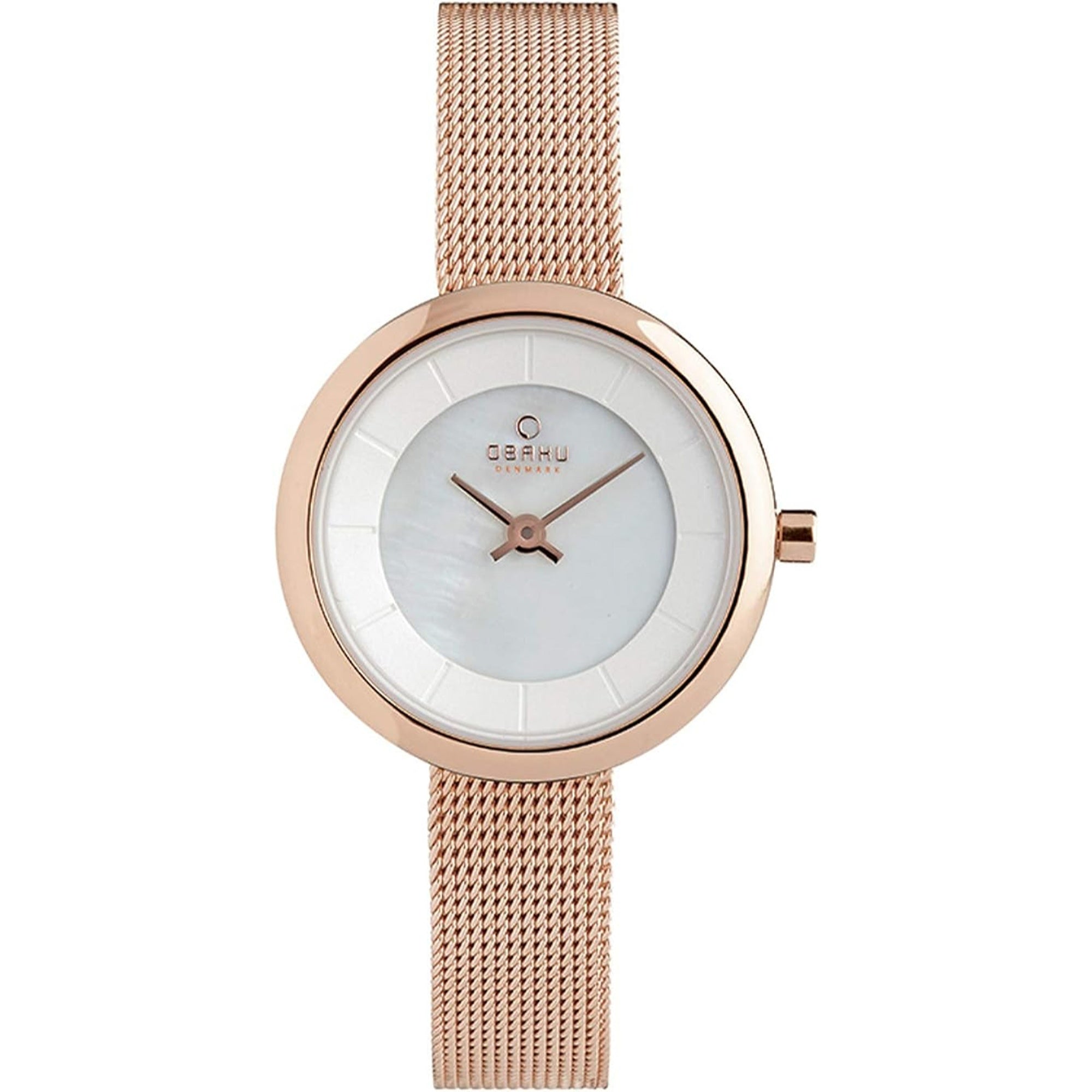 Obaku  Quartz Stille Silver Dial Women's Watch V146LXVWMV