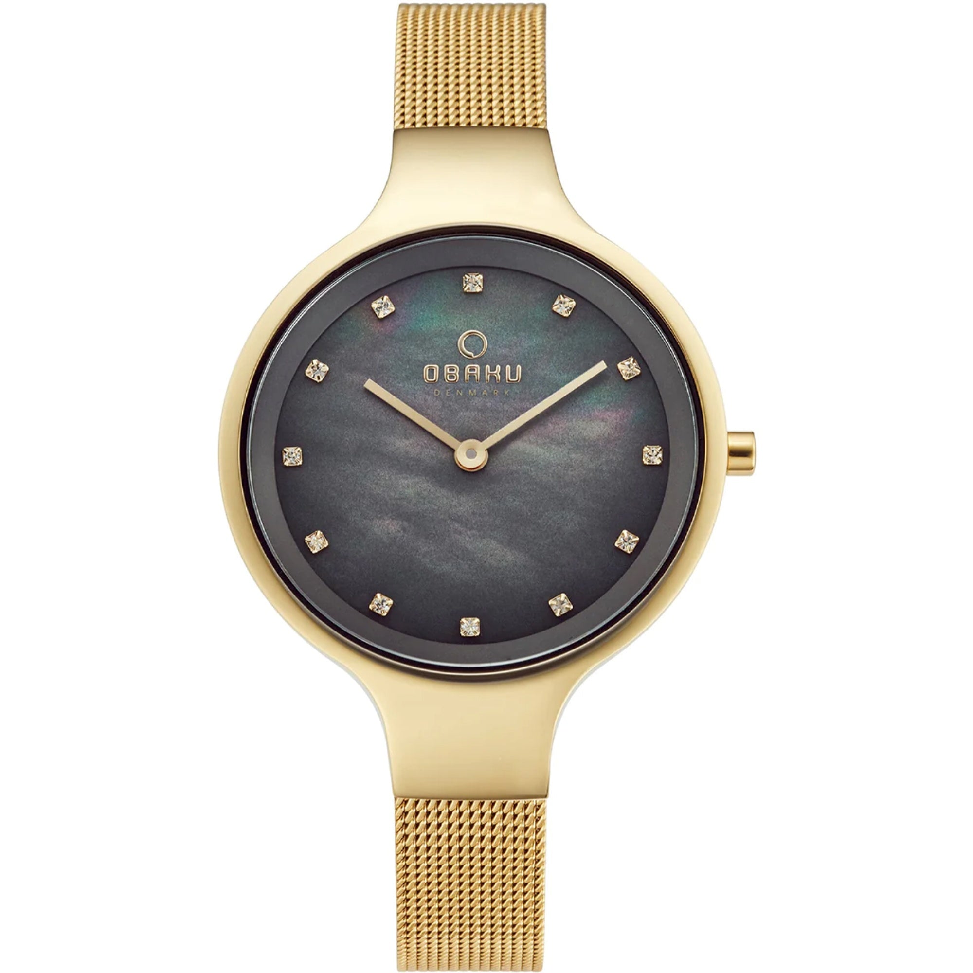 Obaku  Quartz Classic Mother of pearl Dial Women's Watch V173LXGJMG