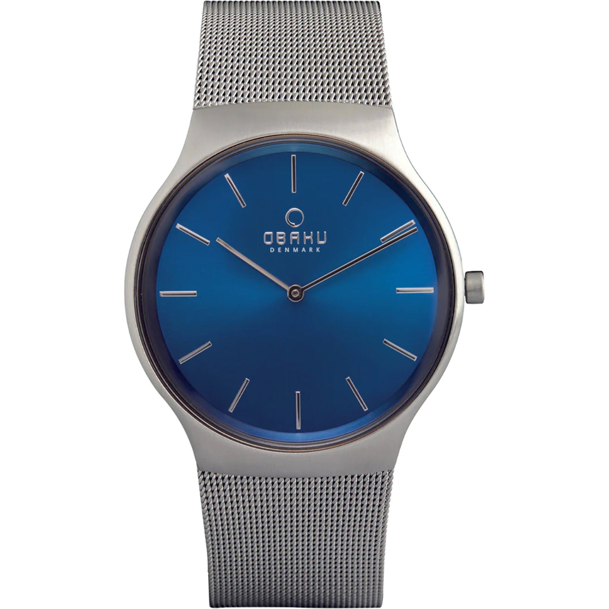 Obaku  Quartz Denmark Blue Dial Men's Watch V178GXCLMC