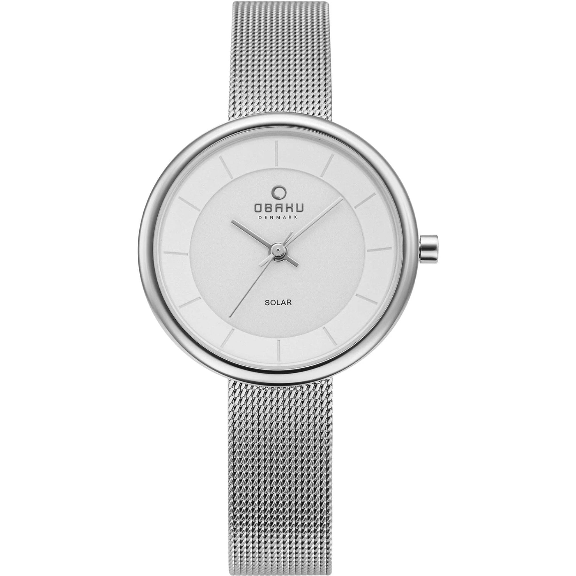 Obaku  Quartz Lys White Dial Women's Watch V206LRCWMC