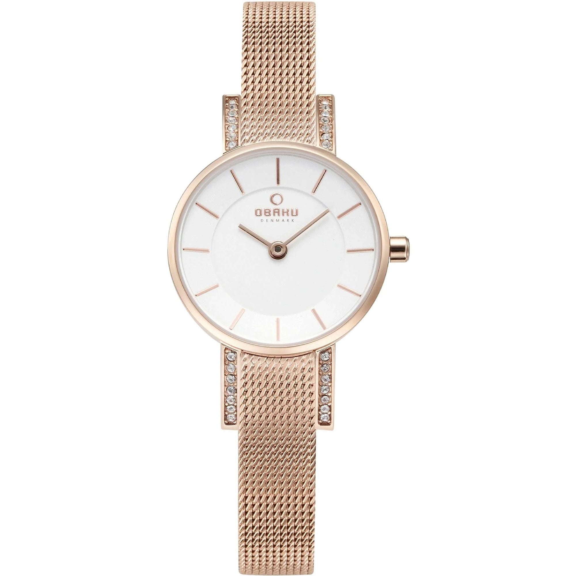 Obaku  Quartz Lykke White Dial Women's Watch V207LEVIMV