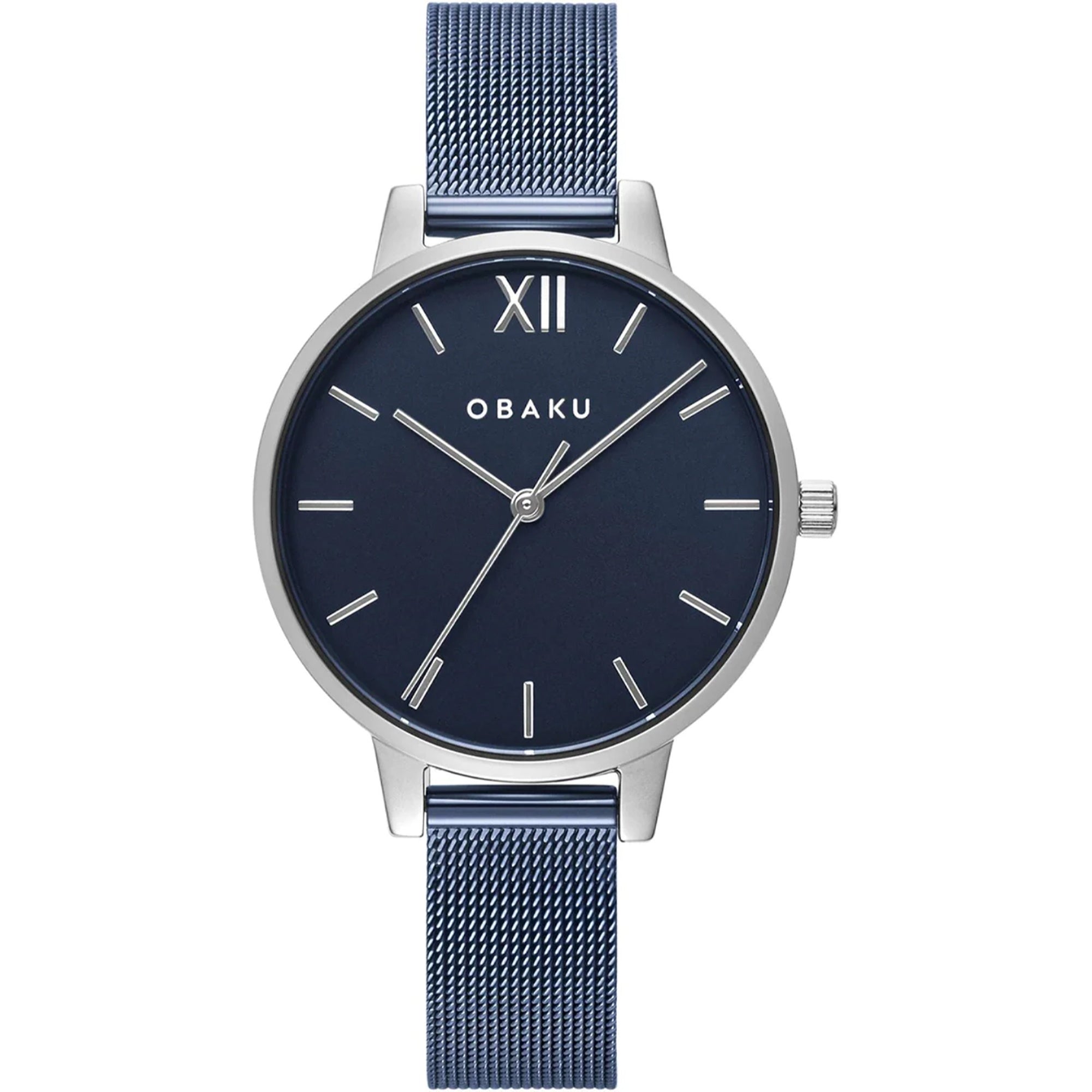 Obaku  Quartz Liv Arctic Blue Dial Women's Watch V209LXCLML