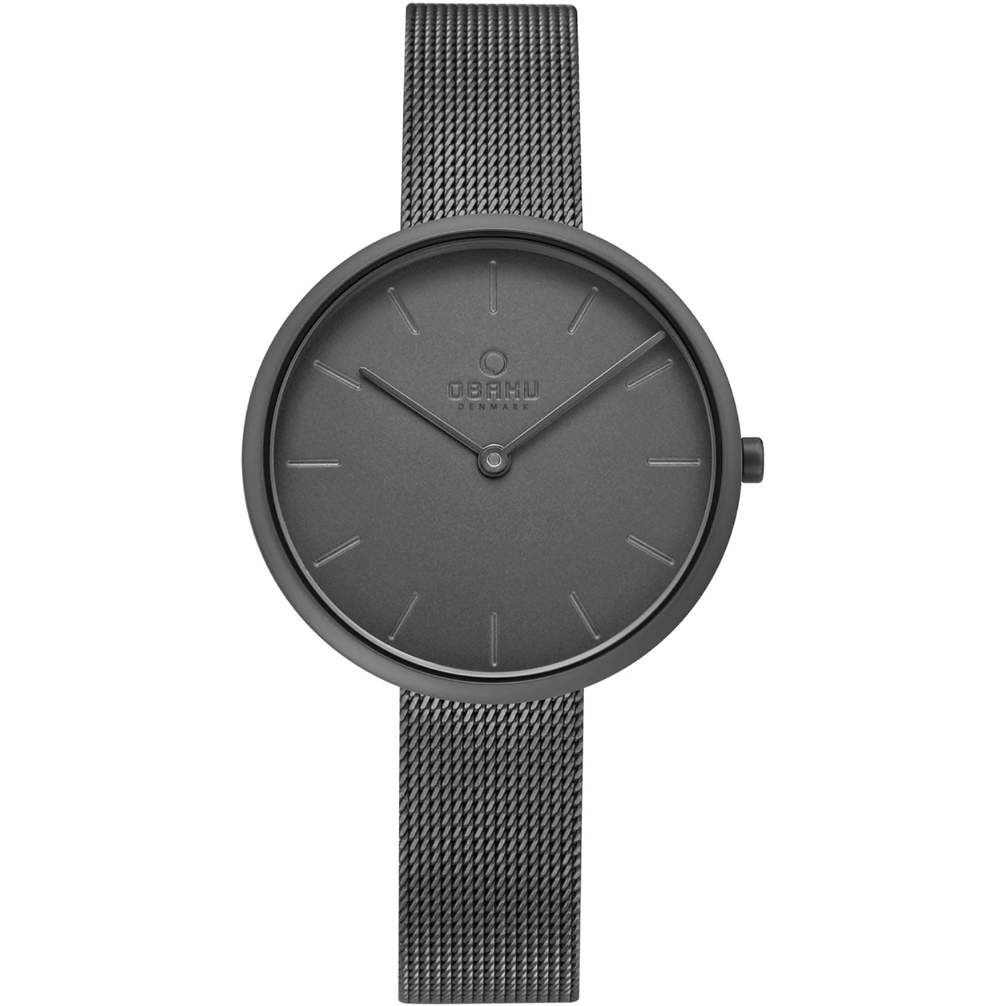 Obaku  Quartz Hassel Smokey Gray Dial Women's Watch V219LXUUMU