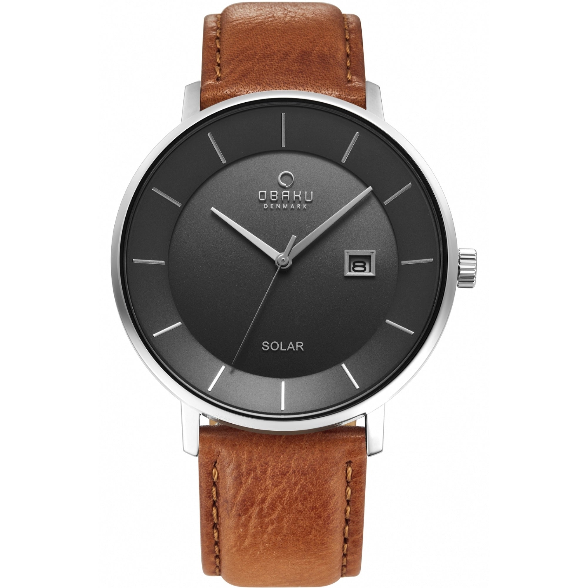 Obaku  Quartz Camel Grey Dial Men's Watch V222GRCJRZ