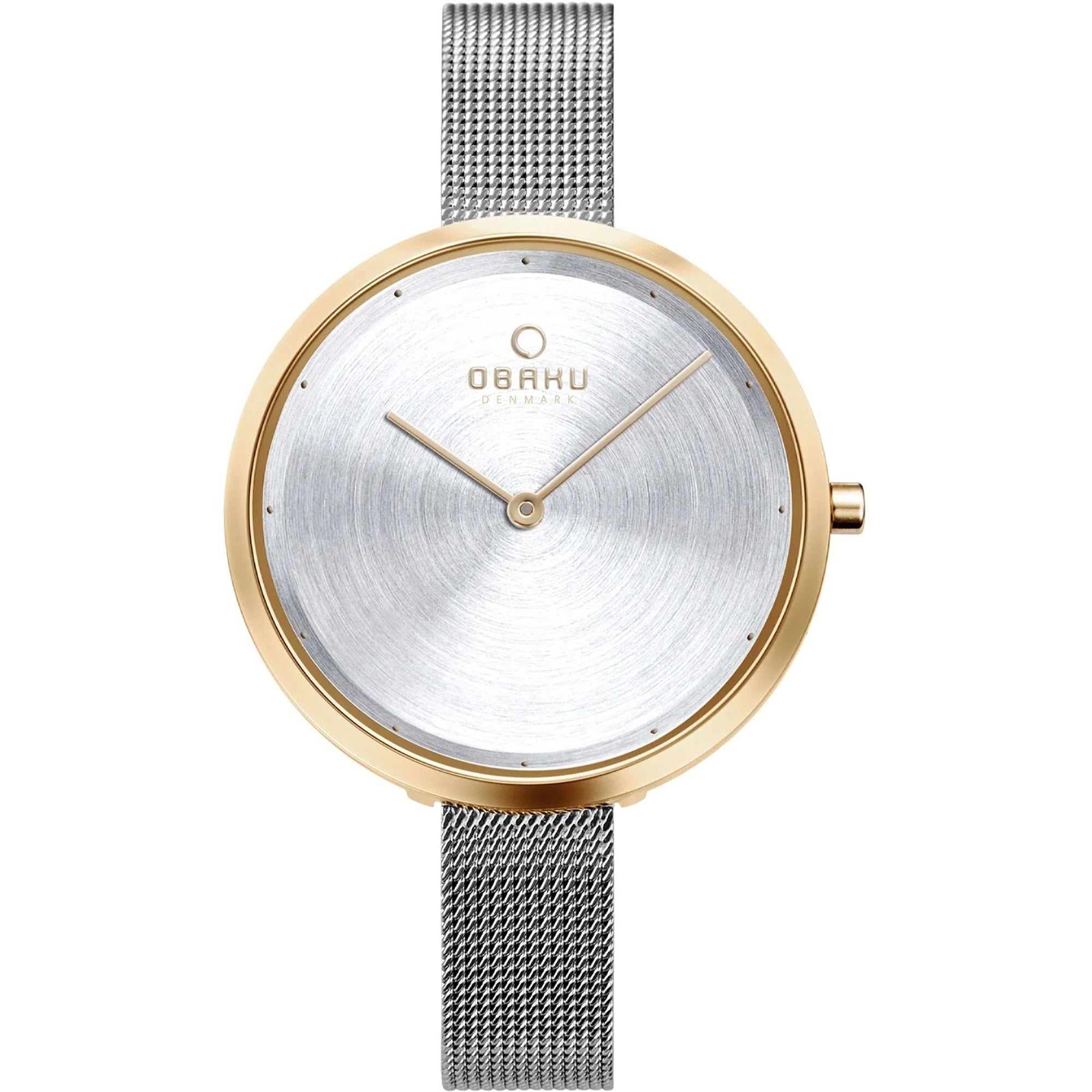 Obaku  Quartz Classic Silver Dial Women's Watch V227LXGIMC