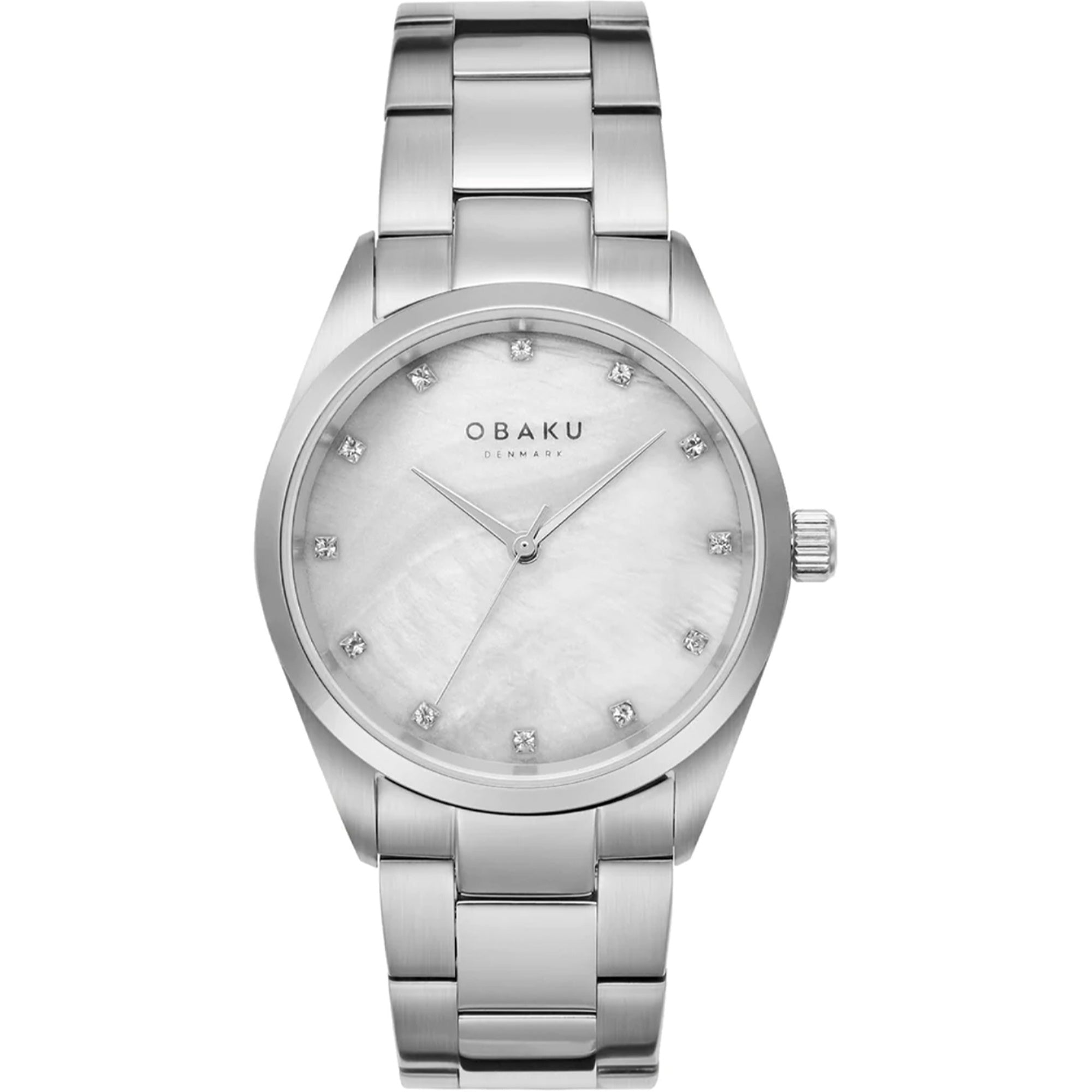 Obaku  Quartz Chili Stone Mother of pearl Dial Women's Watch V263LXCJSC