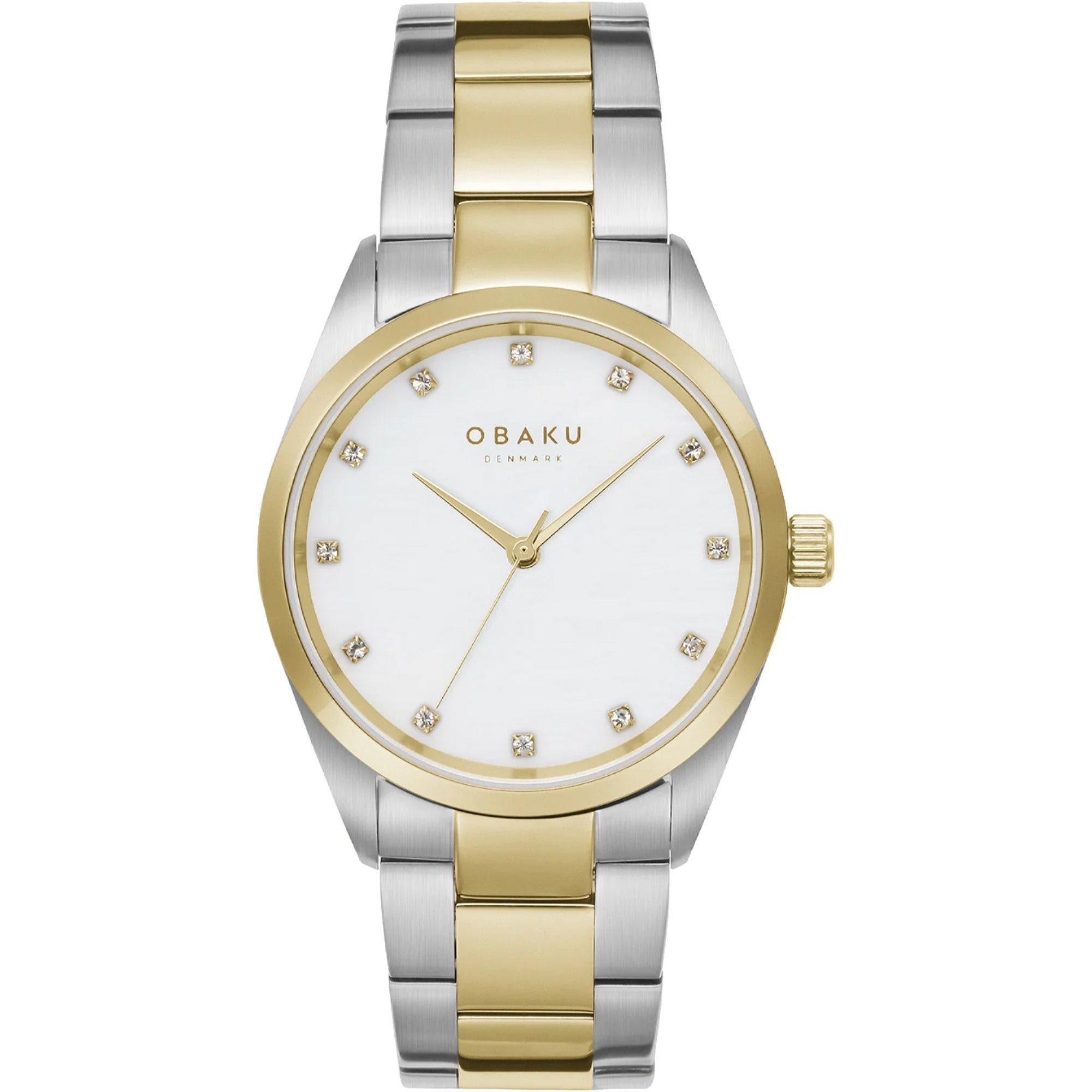 Obaku  Quartz Chili Butter White Dial Women's Watch V263LXFWSF