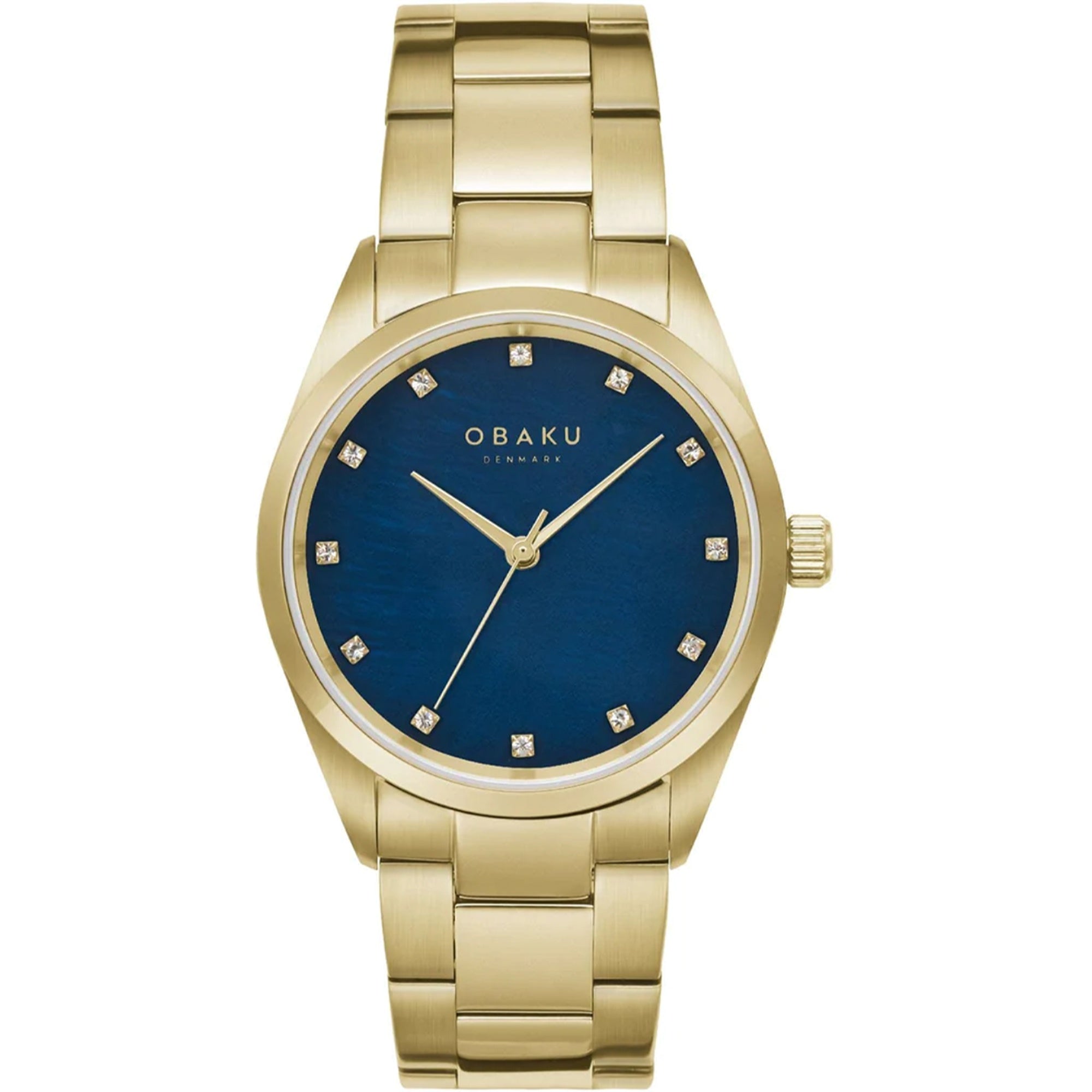 Obaku  Quartz Chili Beryl Blue Dial Women's Watch V263LXGLSG