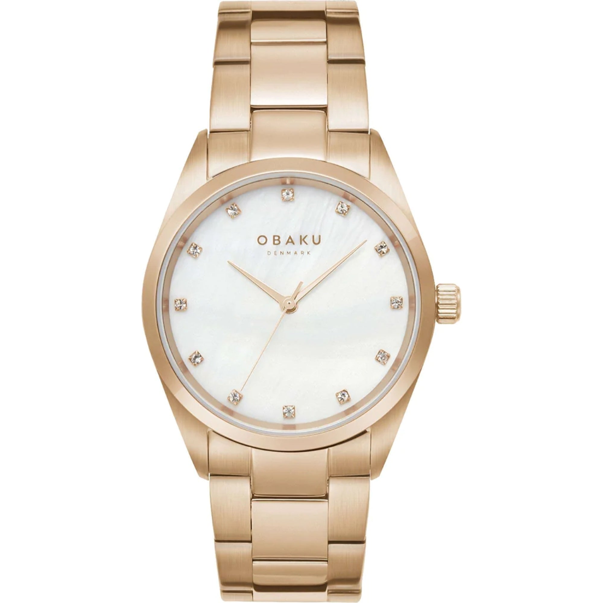 Obaku  Quartz Classic White Dial Women's Watch V263LXVWSV