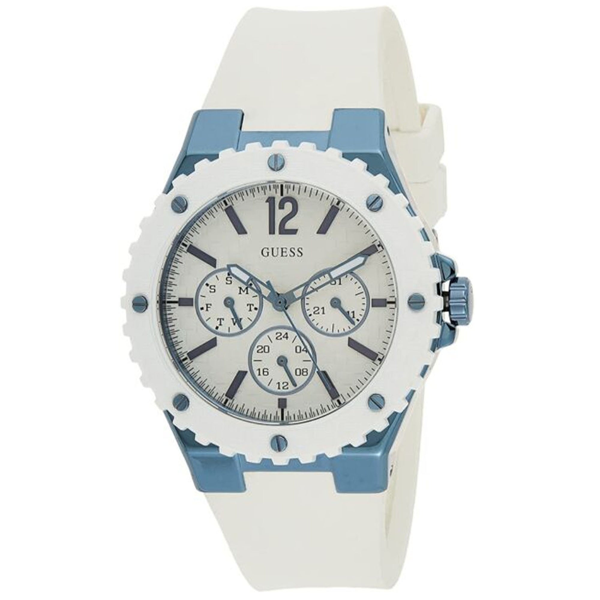 Guess  Quartz Overdrive White Dial Women's Watch W0149L6