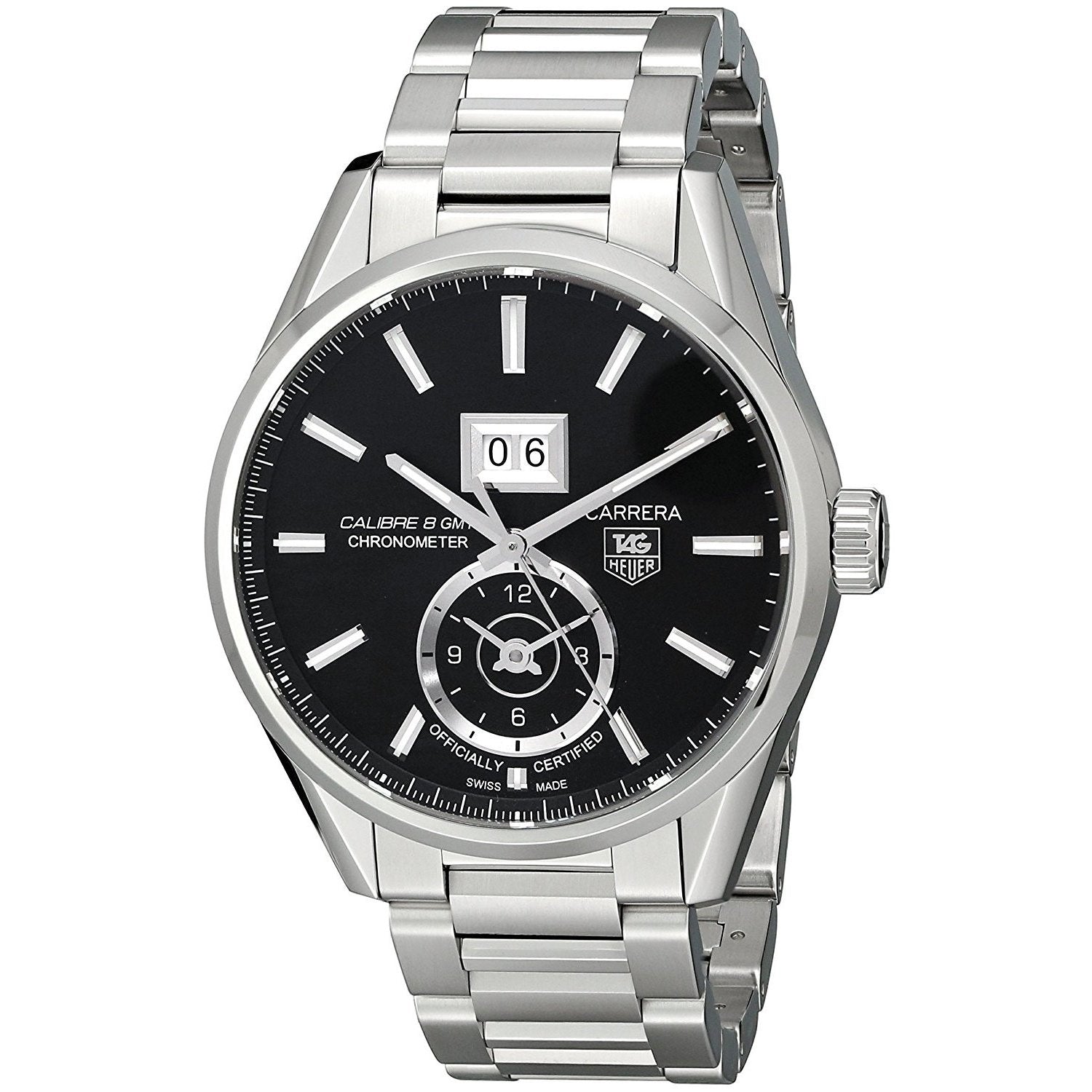 Tag Heuer Carrera Automatic Automatic Black Dial Men's Watch WAR5010.BA0723