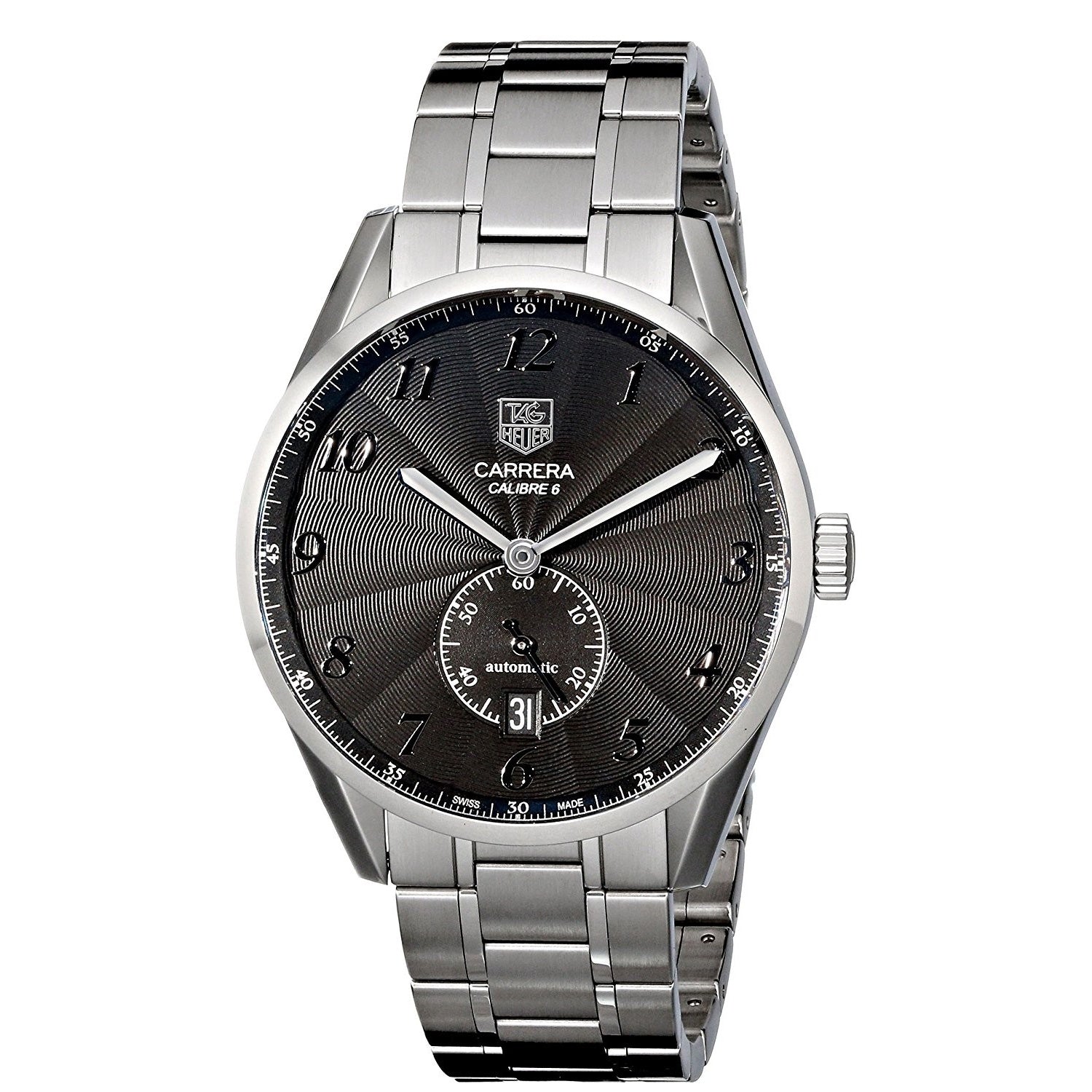 Tag Heuer Carrera Automatic Automatic Black Dial Men's Watch WAS2110.BA0732